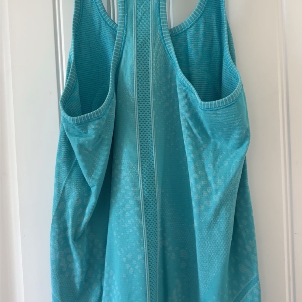 Blue Athletic Tank Top